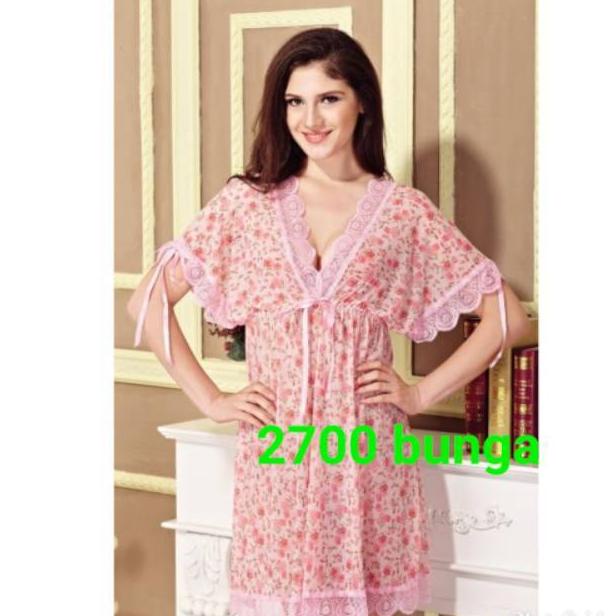 Terbaru babydoll lingerie Jumbo lingerie bigsize  2700 motif/seserahan/baju tjdur Murah