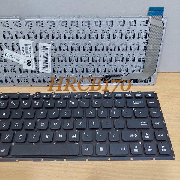 Keyboard Laptop Asus X441N X441M X441S X441U X441B X441UV HITAM -HRCB