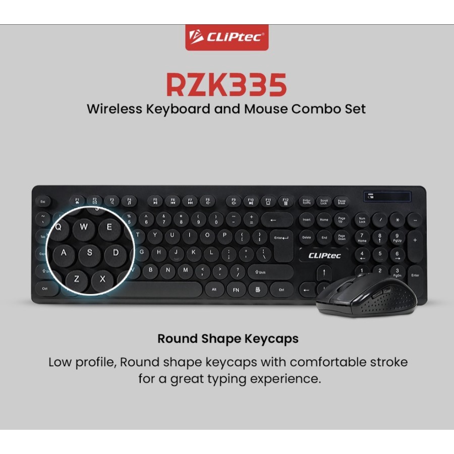 promo keyboard Mouse Combo wirelles untuk Home &amp; Office Sipill cliptech rzk335 keyboard nomus mouse cliptech original garansi 2 tahun