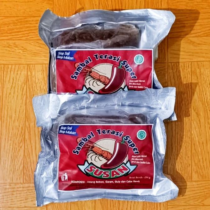 

Sambal Terasi Super SUSAN Asli SINGKAWANG KALIMANTAN BARAT 250 gram