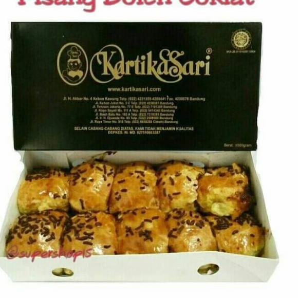 

DISKON BRANDS FESTIVAL Termurah Pisang Bolen Coklat Keju Mini Kartika sari kue pisang Molen cokelat oleh oleh Bandung Murah 