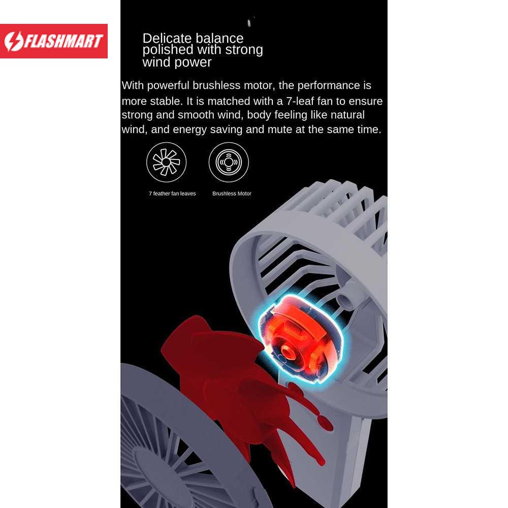 Flashmart Kipas Angin Genggam Portable Fan Handheld Gaming - DSHJ-B-1907