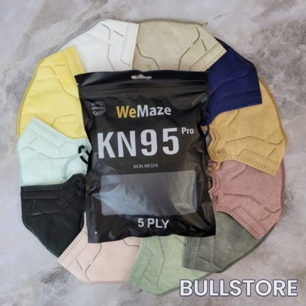 MASKER KN95 PRO WE MAZE WARNA ISI 10 LEMBAR