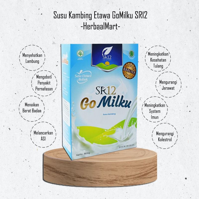 

Go Milku SR12 Halal Susu Kambing Etawa Premium Meningkatkan Kesehatan Inmun Aman Bumil Busui