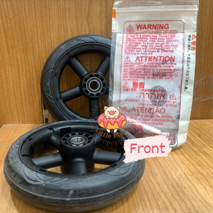 Stroller Bugaboo Ant Sparepart Front Rear Wheels / Roda Stroller