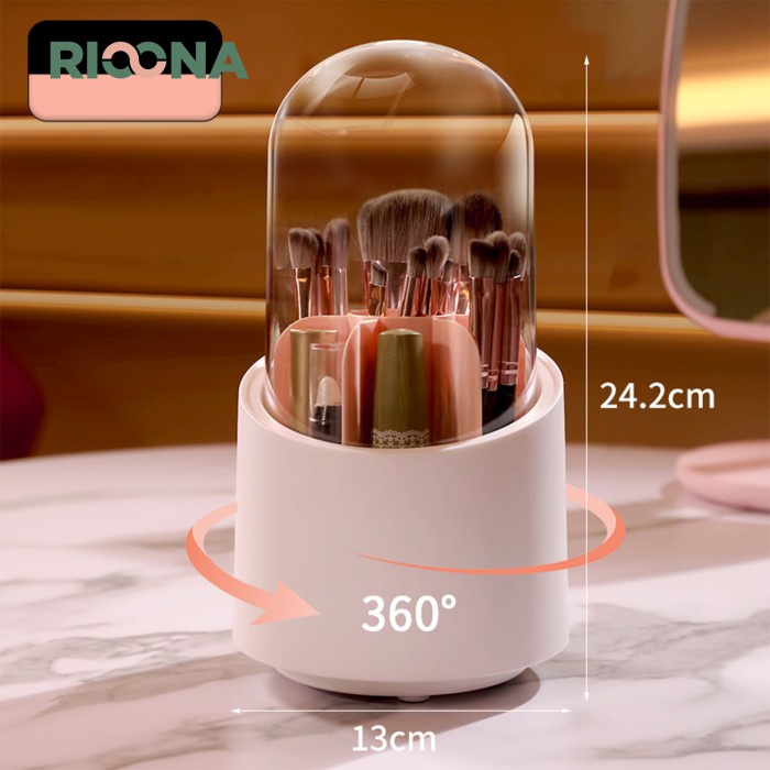Terlaris Tempat Kuas Make Up Putar Kotak Penyimpanan Kuas Make Up Tempat Pensil