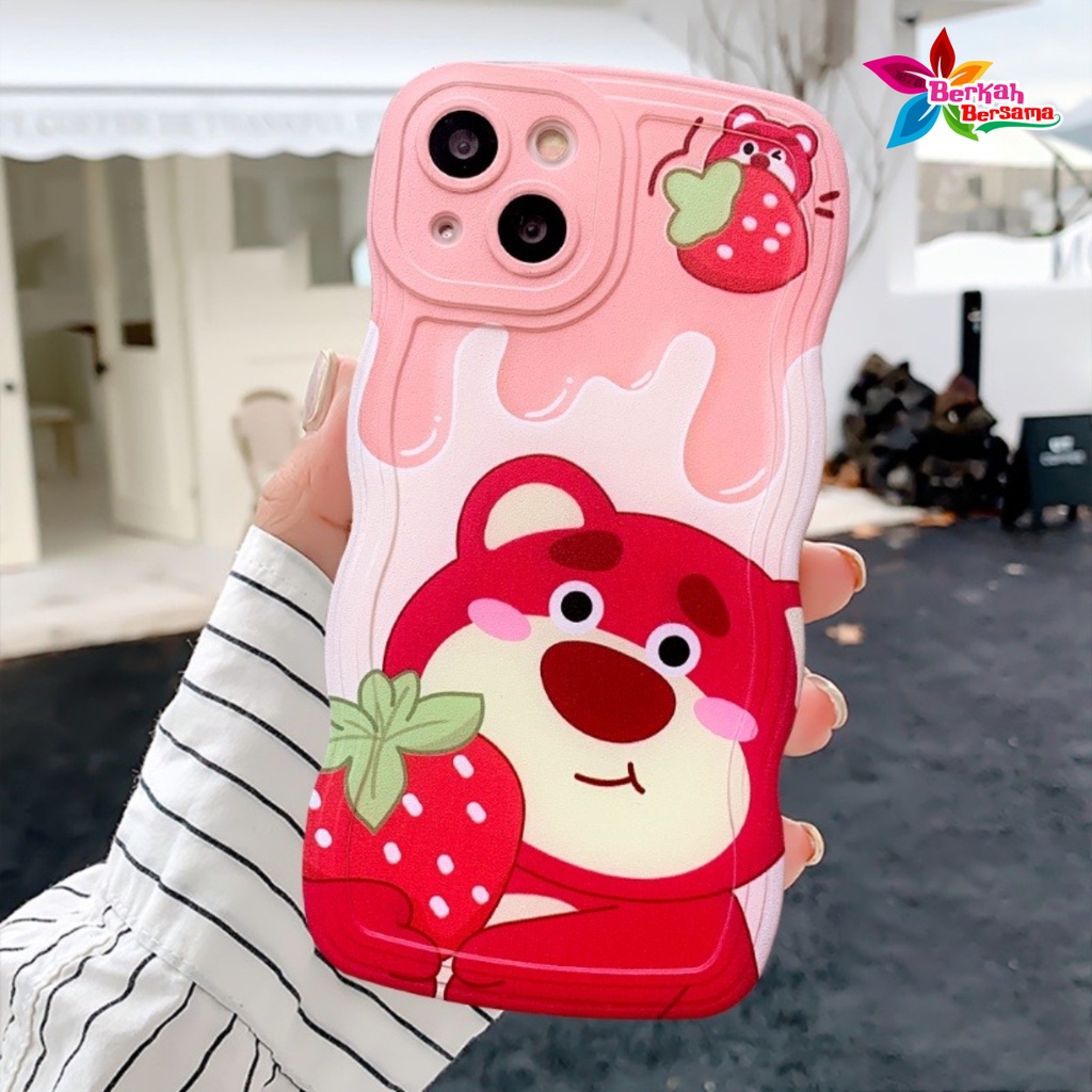 SS800 SOFTCASE SILIKON WAVY GELOMBANG POOH &amp; LOTSO FOR OPPO A8  A31 A83 F1S A59 F5 F5 YOUTH F7 F7 PRO F11 F11 PRO RENO 8T 4 4F F17 PRO 5 5F A94 F19 PRO 6 7 8 7Z 8Z A96 A58 A78 5GBB7813