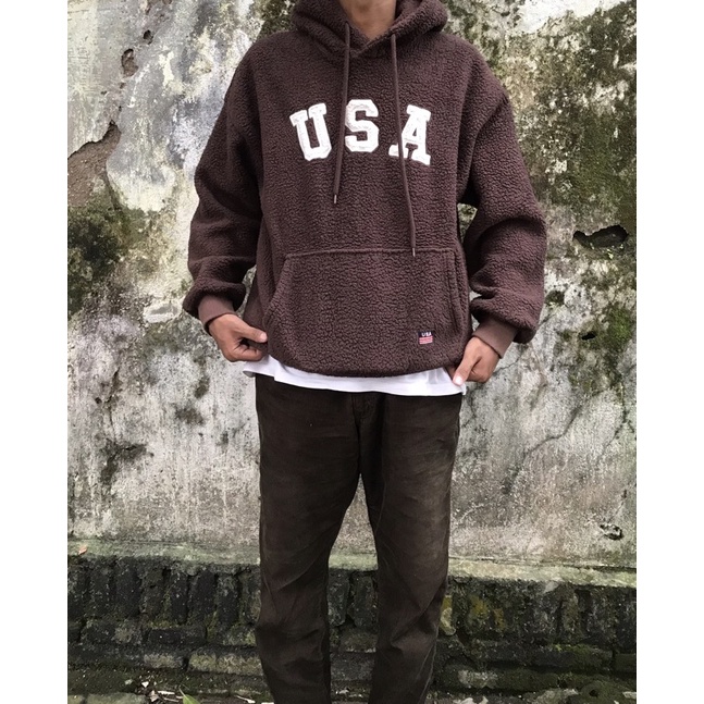 Hoodie Sherpa Usa