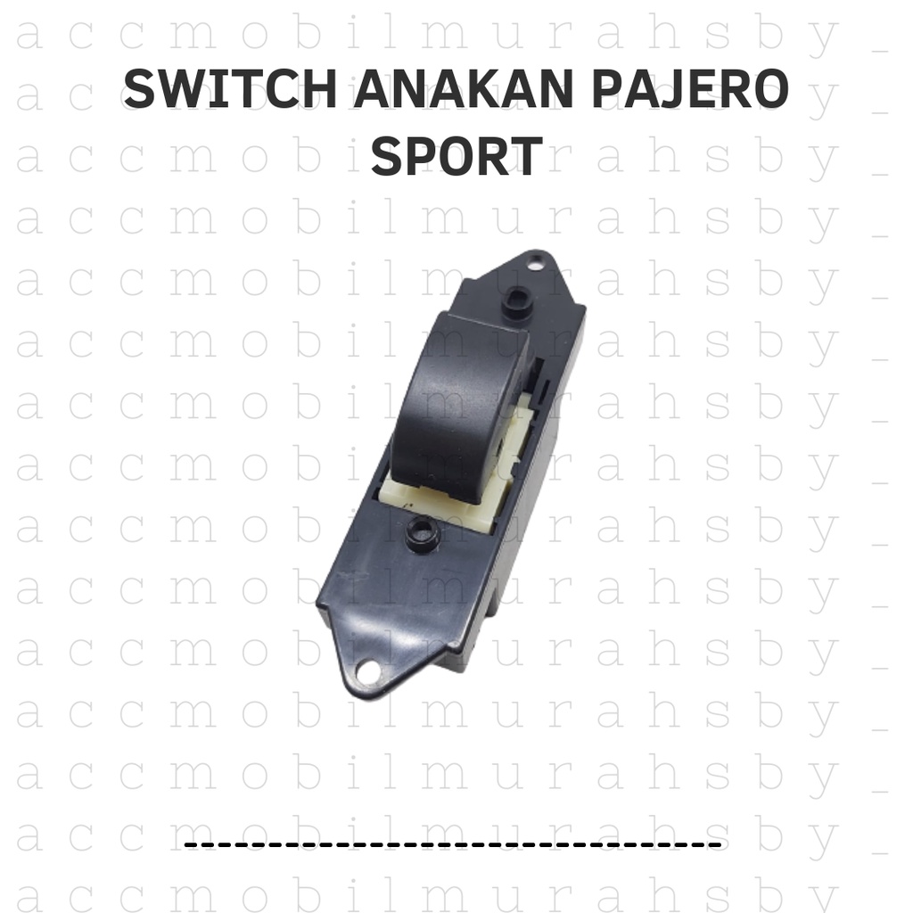 Switch saklar tombol power window Kiri single anakan penumpang pajero L200 triton strada