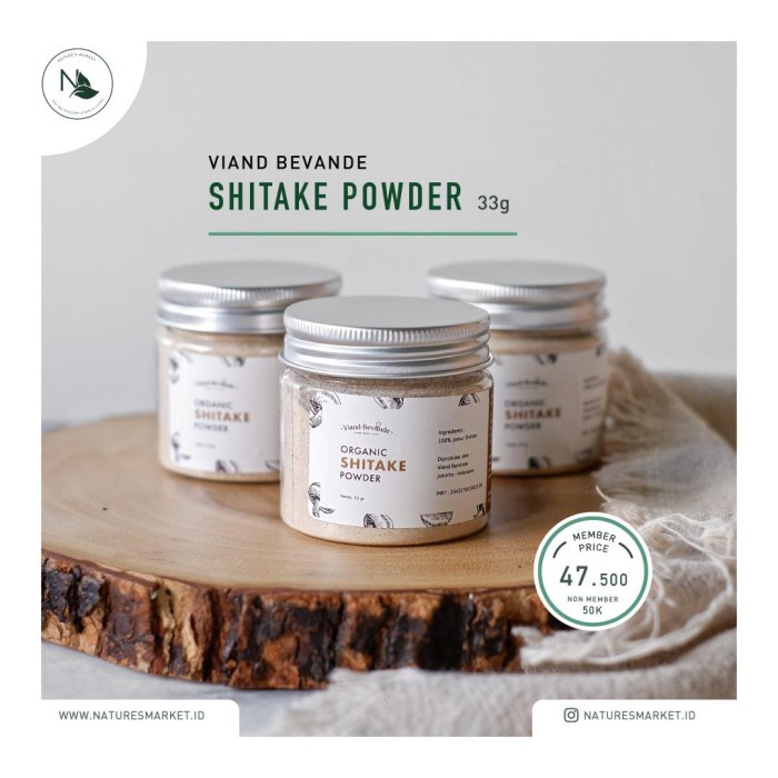 

Viand Bevande Food Powder Shitake 33gr