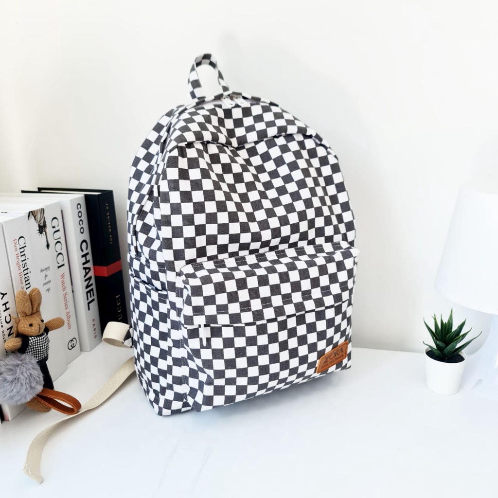 ZORA - YUZA - Tas Ransel Wanita Kanvas