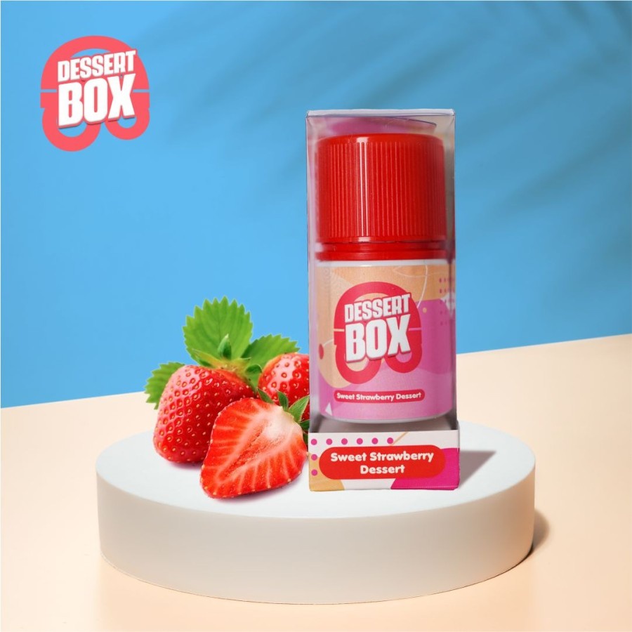 NEW CUKAI 2023 Dessert Box Sweet Strawberry Dessert 60ML by Vapology - Liquid