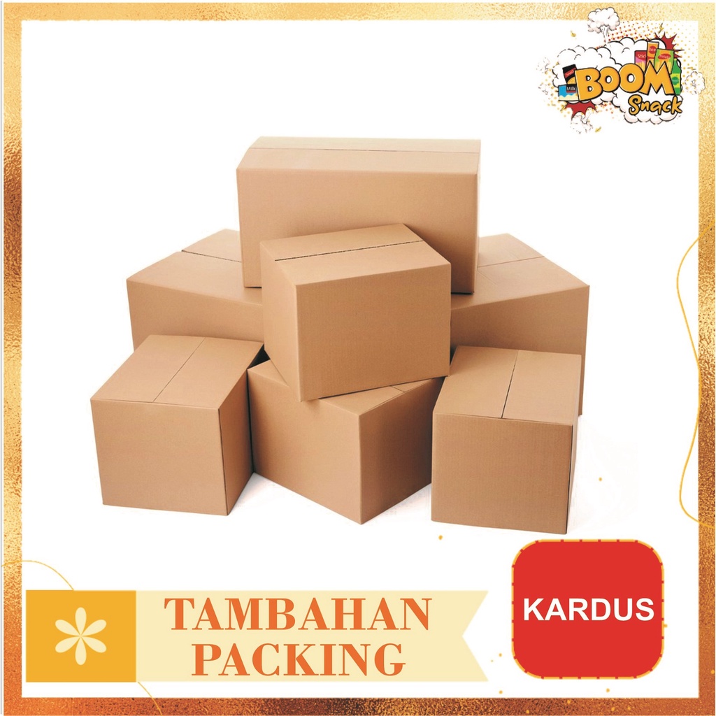 TAMBAHAN PACKING PAKET BUBBLE WRAP DAN KARDUS