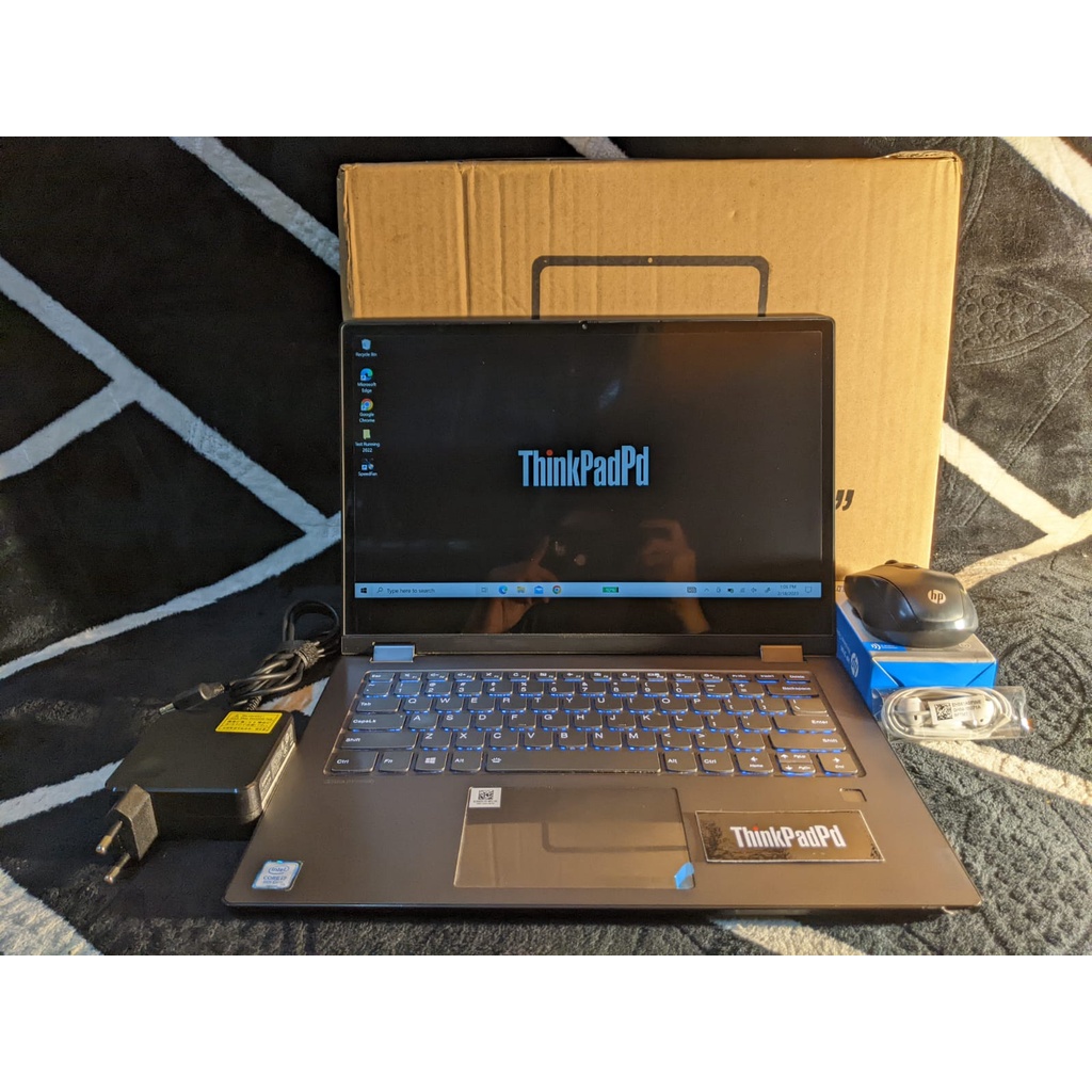 Laptop Lenovo Ideapad Yoga C340 Core i7 8565U SSD 1TB touch slim Mulus