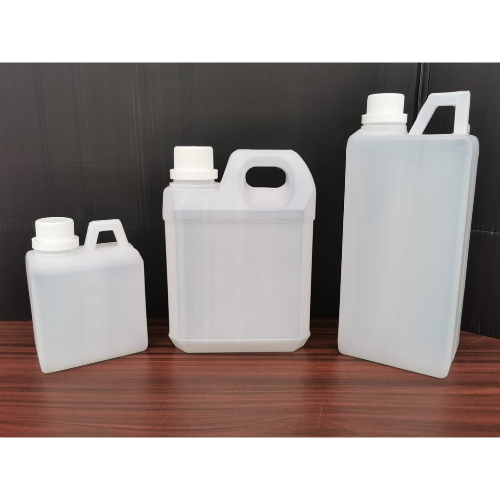 Jerigen Jrigen jerrycan 1L 1 L liter kotak Pendek TAIWAN