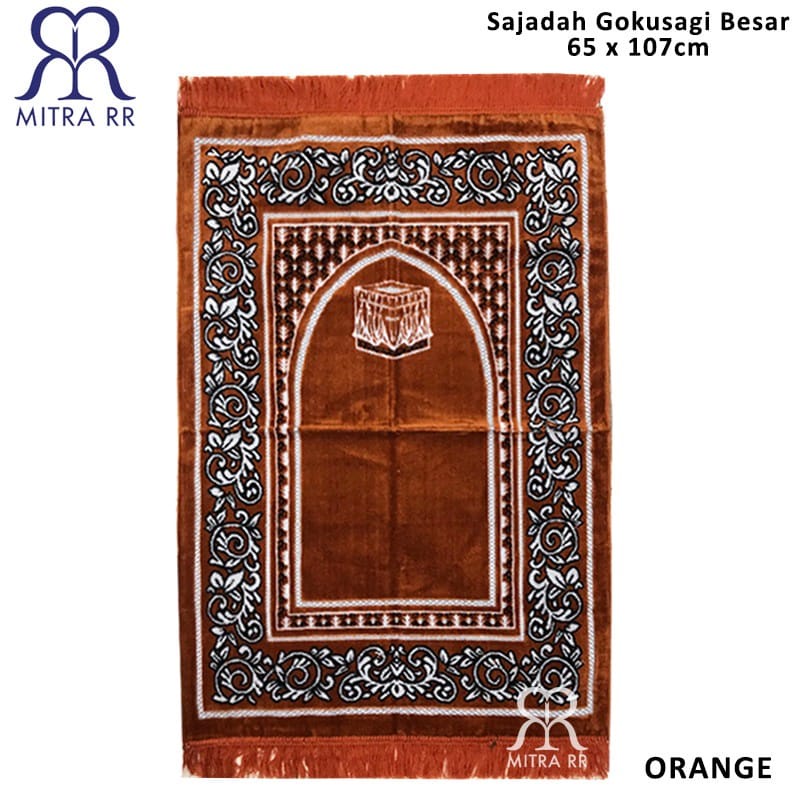 Sajadah Gokkusagi Ukuran Besar | Sajadah Turkey Turki Ukuran Besar 65x110cm Bahan Kanvas