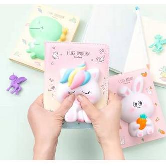 

Animal unicorn dekompresi squishy notebook Diary Lucu 92C110