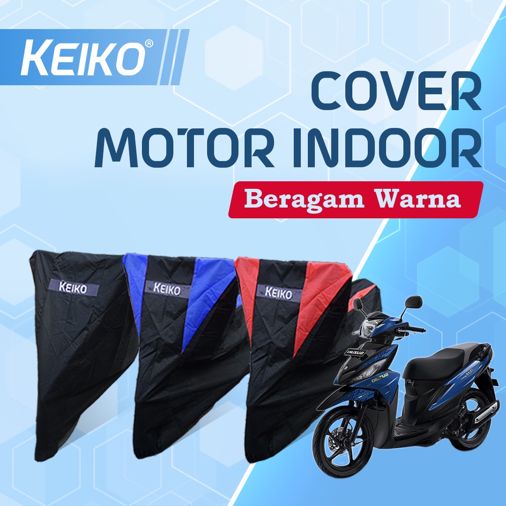 Cover Sarung Selimut Pelindung Penutup Tutup Motor Indoor (M) Xride Xeon F1ZR Astrea Address NEX Shogun Keiko