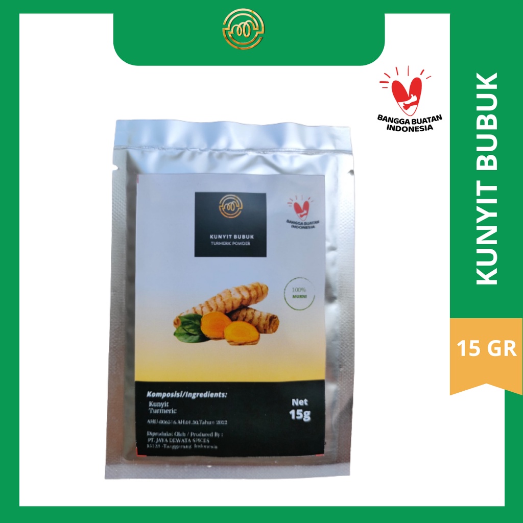 

Bubuk kunyit / Powder turmeric 15gr