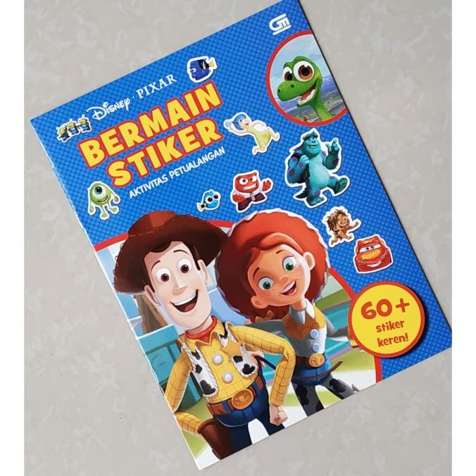 

Buku Aktivitas Anak Bermain Stiker / Sticker - Disney Pixar Toy Story