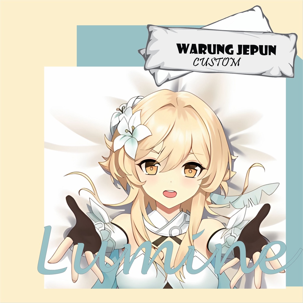 Dakimakura Lumine Genshin Impact