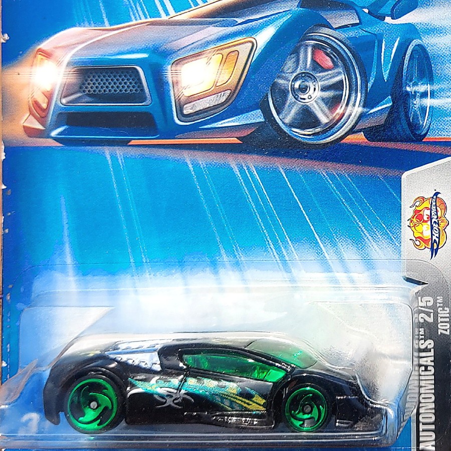 HOTWHEELS ZOTIC 2004 HITAM - HW AUTONOMICALS