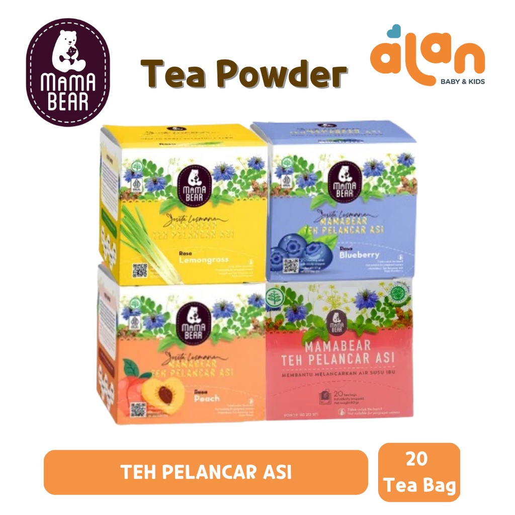 Mama Bear ASI Booster Tea / Teh Pelancar ASI 60gr