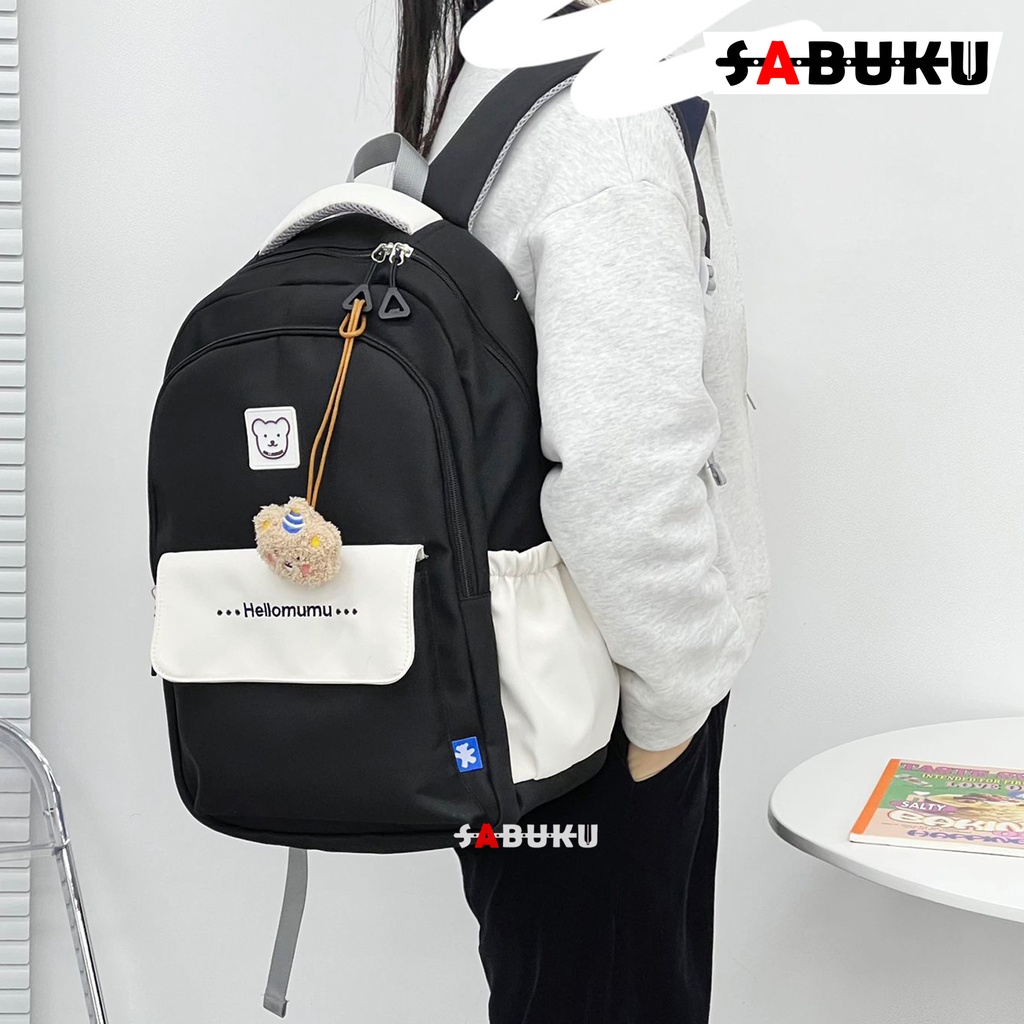 Tas Ransel Sekolah Anak Wanita Dan Pria Untuk Anak PAUD TK SD SMP Tas punggung Laptop Tas Backpack Korea Fashion Style -285