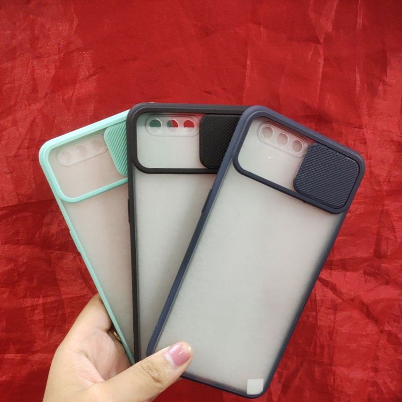 slide soft case pelindung kamera oppo A3S / Realme C1