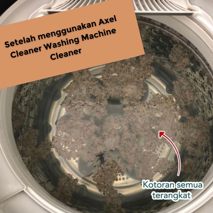 AXEL CLEANER PEMBERSIH MESIN CUCI WASHING MACHINE CLEANER PREMIUM