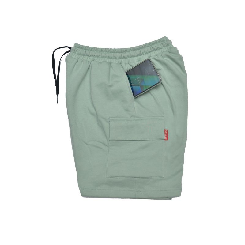 Rifle.co celana pendek cargo hijau mint