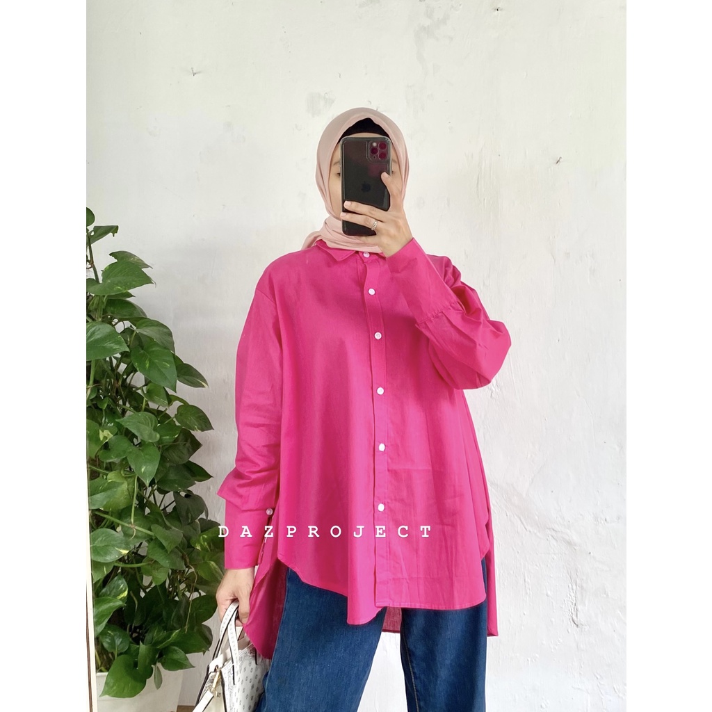 Puffu Poplin Polos Oversize by DAZPROJECT