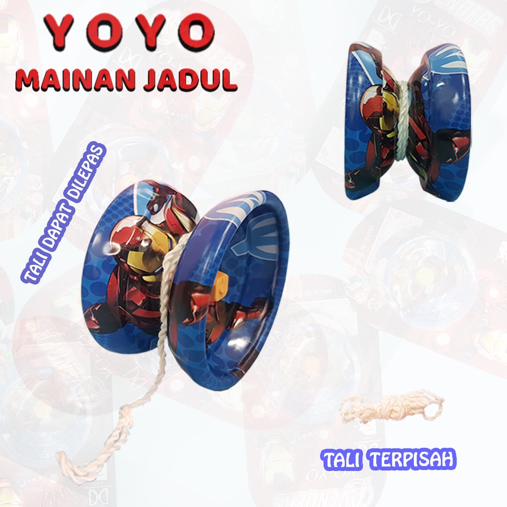 Mainan Yoyo Karakter Hero/ Mainan Yoyo Anak