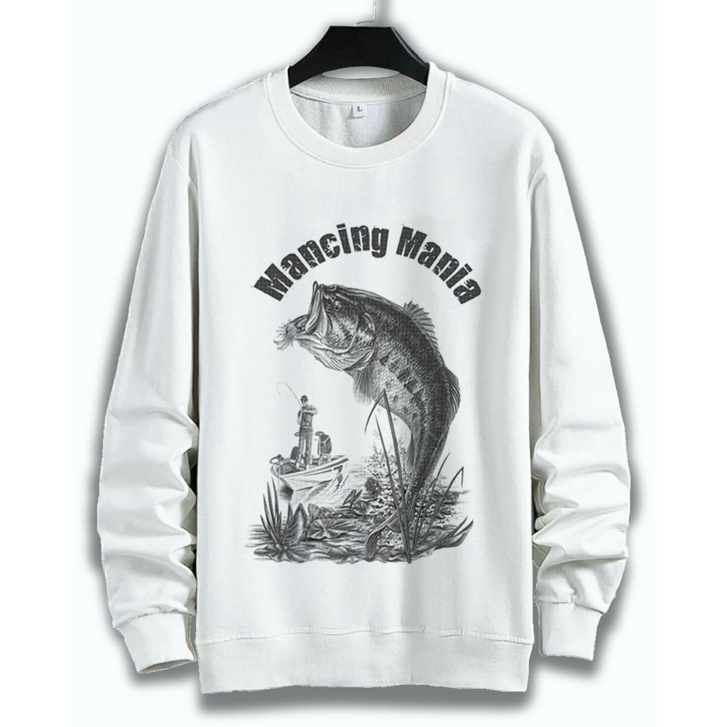 SWEATER UNISEX MANCING PERAHU PRIA DAN WANITA SWEATER JUMBO