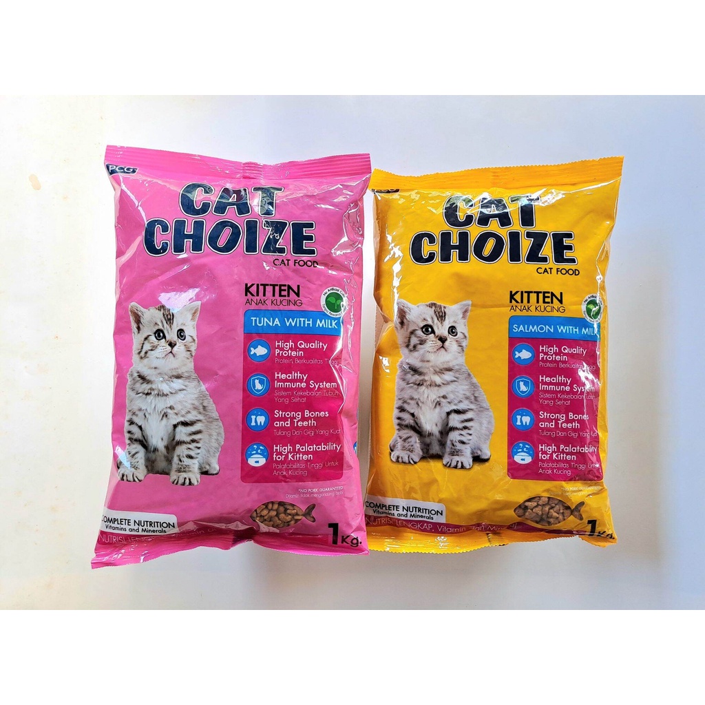 MAKANAN KUCING CAT CHOIZE KITTEN 1 KG