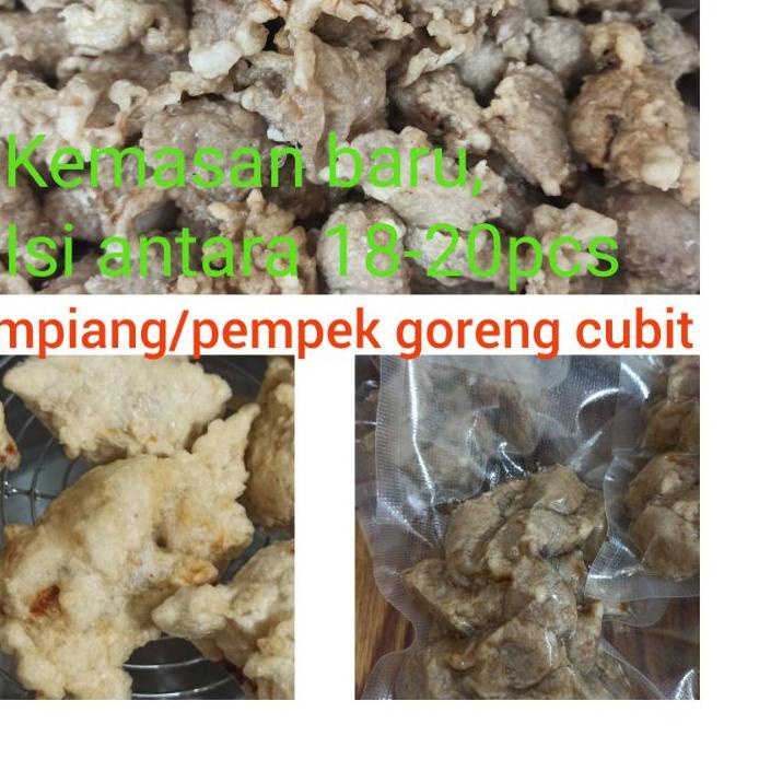 

❆ Pempek goreng/Empiang cubit ikan tenggiri isi 18/20pcs vacuum ➬