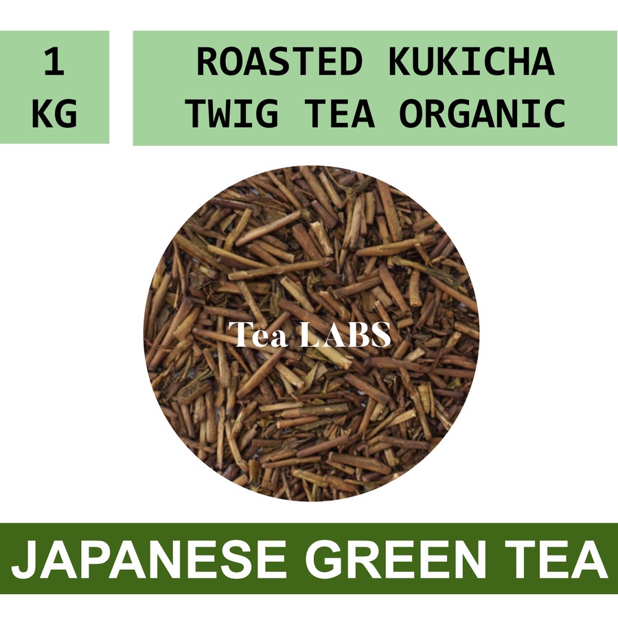 

Teh Hijau Batang Roasted Kukicha Premium Organik 1 KILO