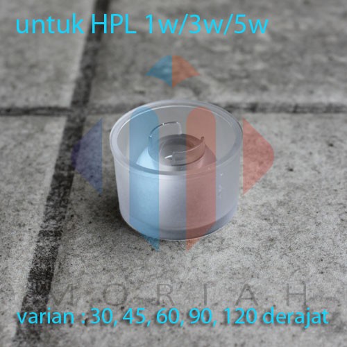 Lensa Waterproof housing untuk LED HPL