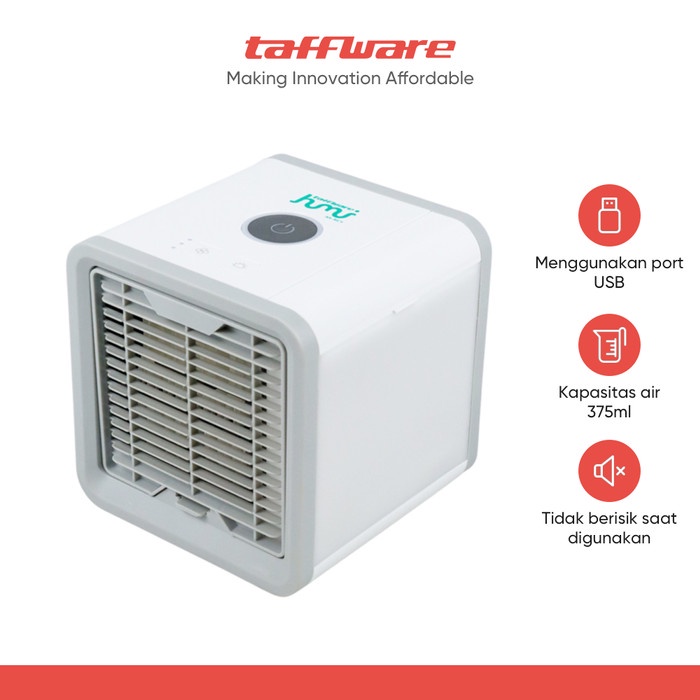 AC Mini Taffware HUMI Kipas Cooler Mini Arctic Air Conditioner 8W - AA-MC4(F9M1) AC Portable Penyeju