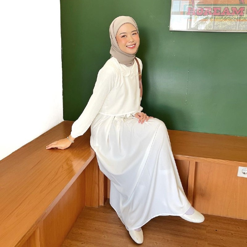 Gamis Trend Terbaru Sabina Zunaira Crinkle Premium Aiflow