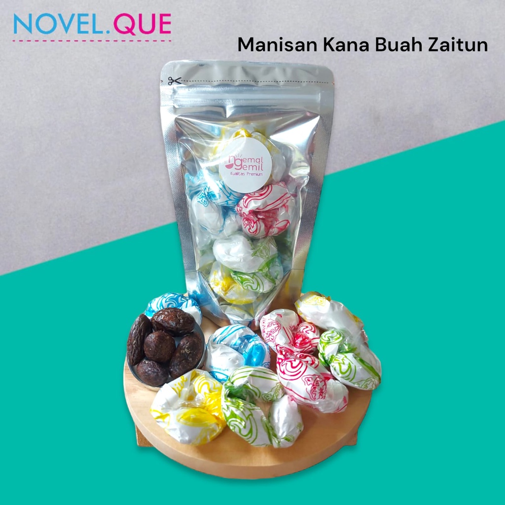 

Manisan Kana Manisan Buah Zaitun Biji Kamlam Olive Candy Kualitas Premium