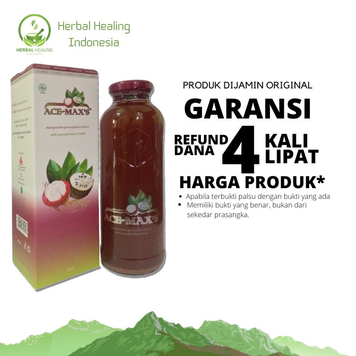 

Ace maxs extra kulit manggis 100% asli original Acemaxs Jus