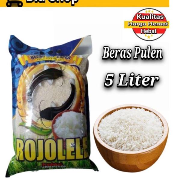 

► Beras MEDIUM SUPER Pulen 5 Liter ➭