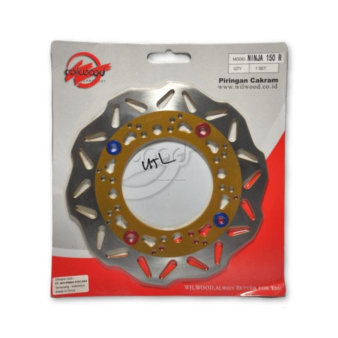 DISC PIRINGAN CAKRAM BELAKANG NINJA R / NINJA RR WILWOOD VARIASI