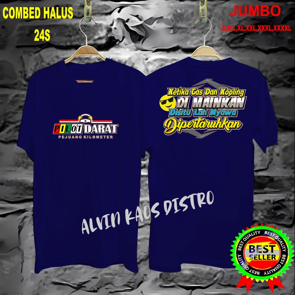 APP Kaos DTF DB PEJUANG KILO METER  Kaos Murah /Pakaian Pria pakaian Wanita Best Seller