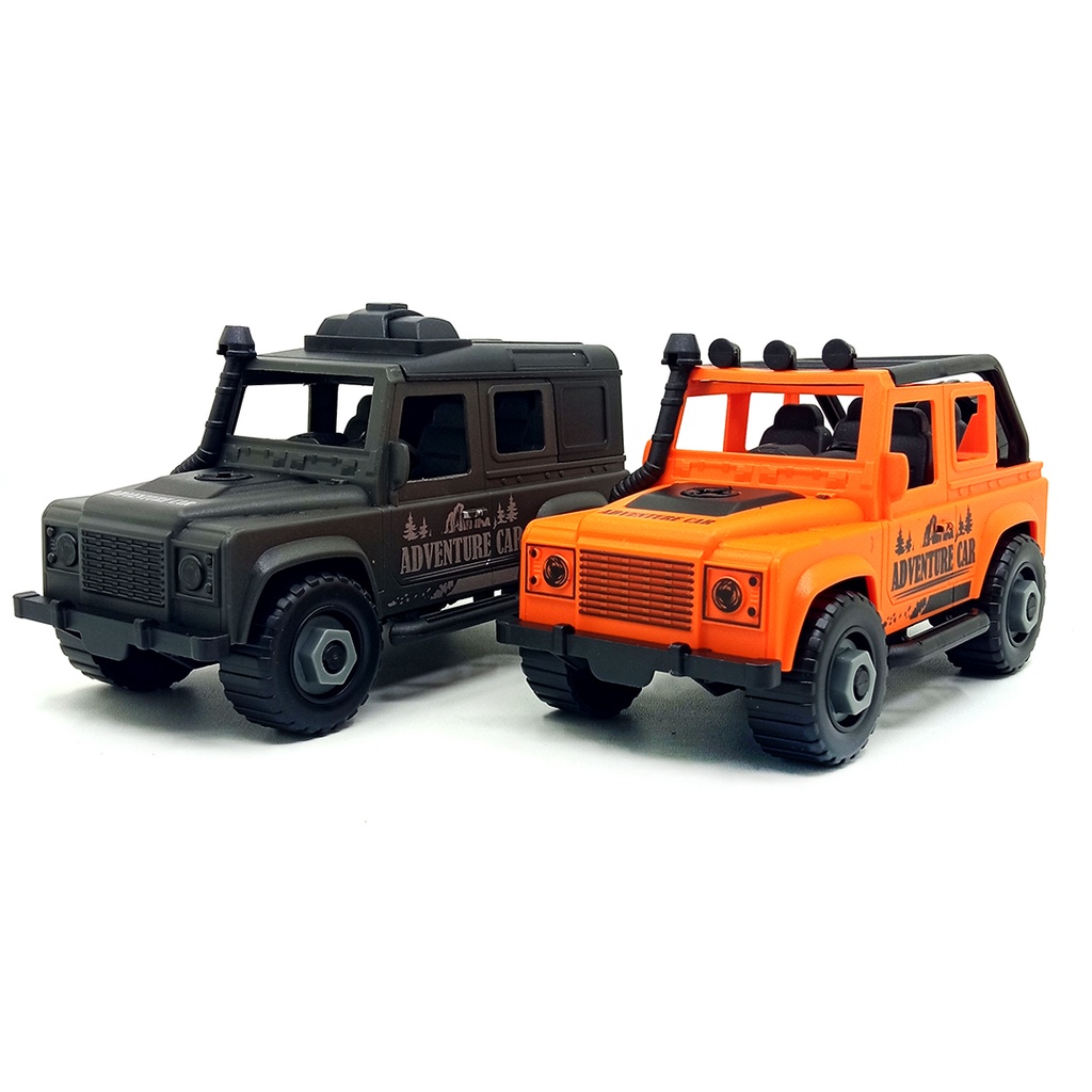 Toy Addict 2-In-1 Adventure Car Mainan Mobil Jeep Anak Laki