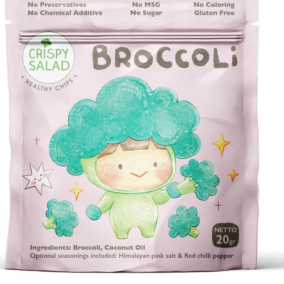 

Produk Terbatas Crispy Salad Broccoli 20gr