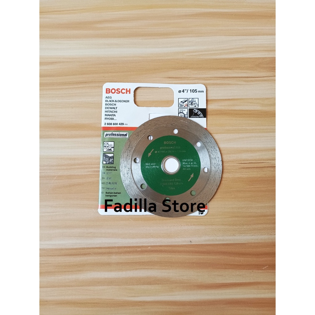 pisau potong kramik bosch - Mata Grinda Pemotong Keramik 4 inch Bosch
