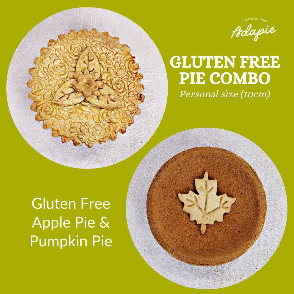 

GLUTEN FREE CLASSIC APPLE PIE & PUMPKIN PIE