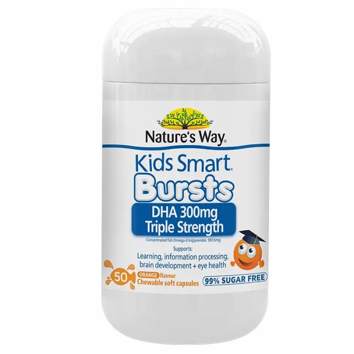 Nature's Way Kids Smart DHA 300mg 50s Capsules